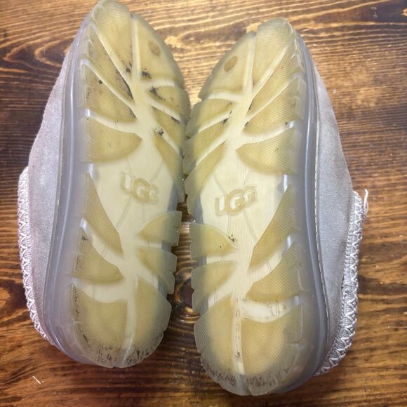 UGG Tasman Gray Clear Slippers Size 7 - Picture 11 of 11